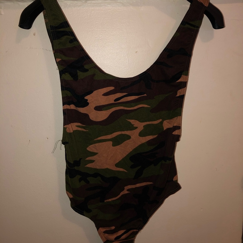 Forever 21 Camo Bodysuit 🔥